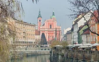 Centro di Ljubljana, Slovenia
